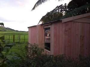 Extra side door with fixed window.